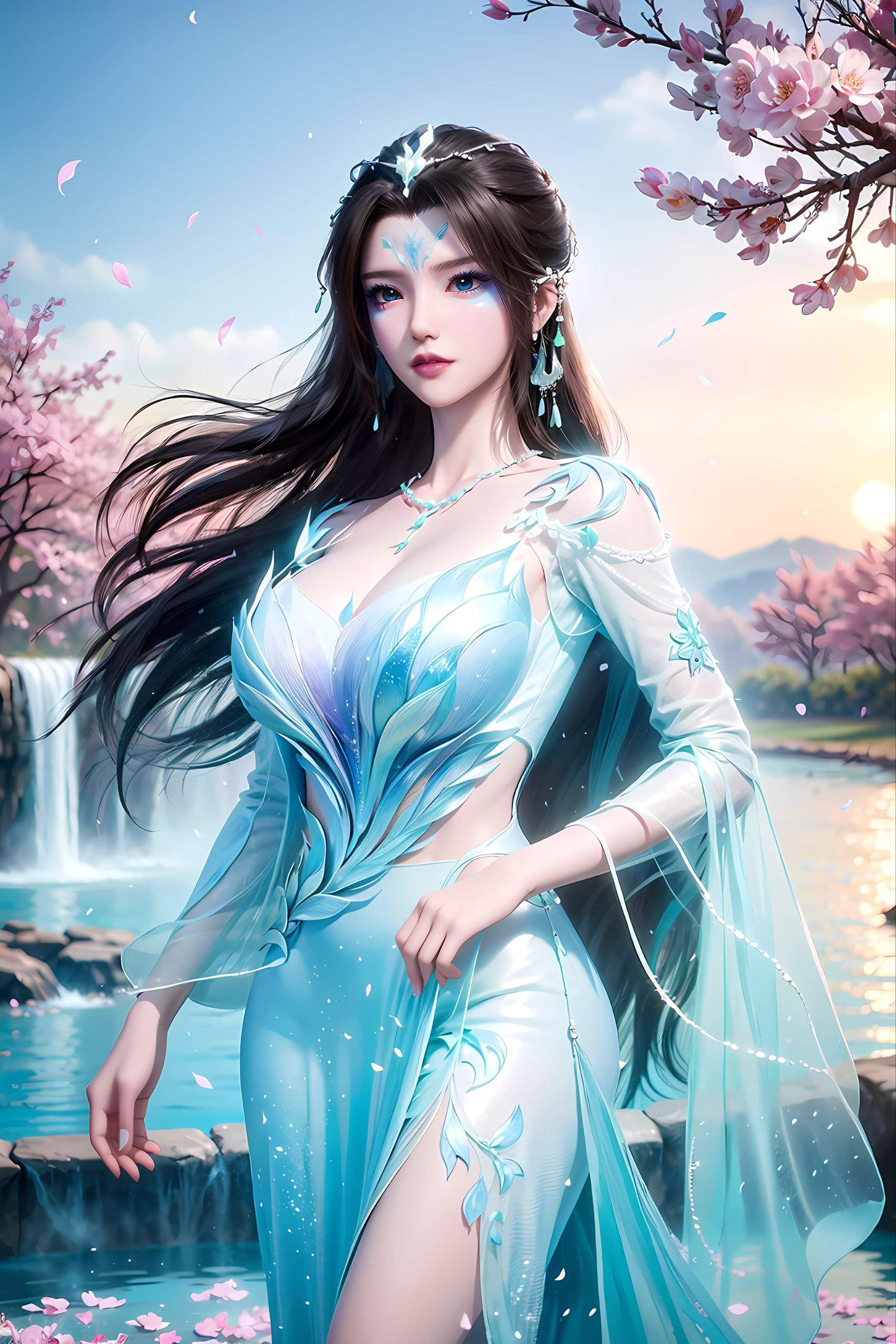 他发现了蓝